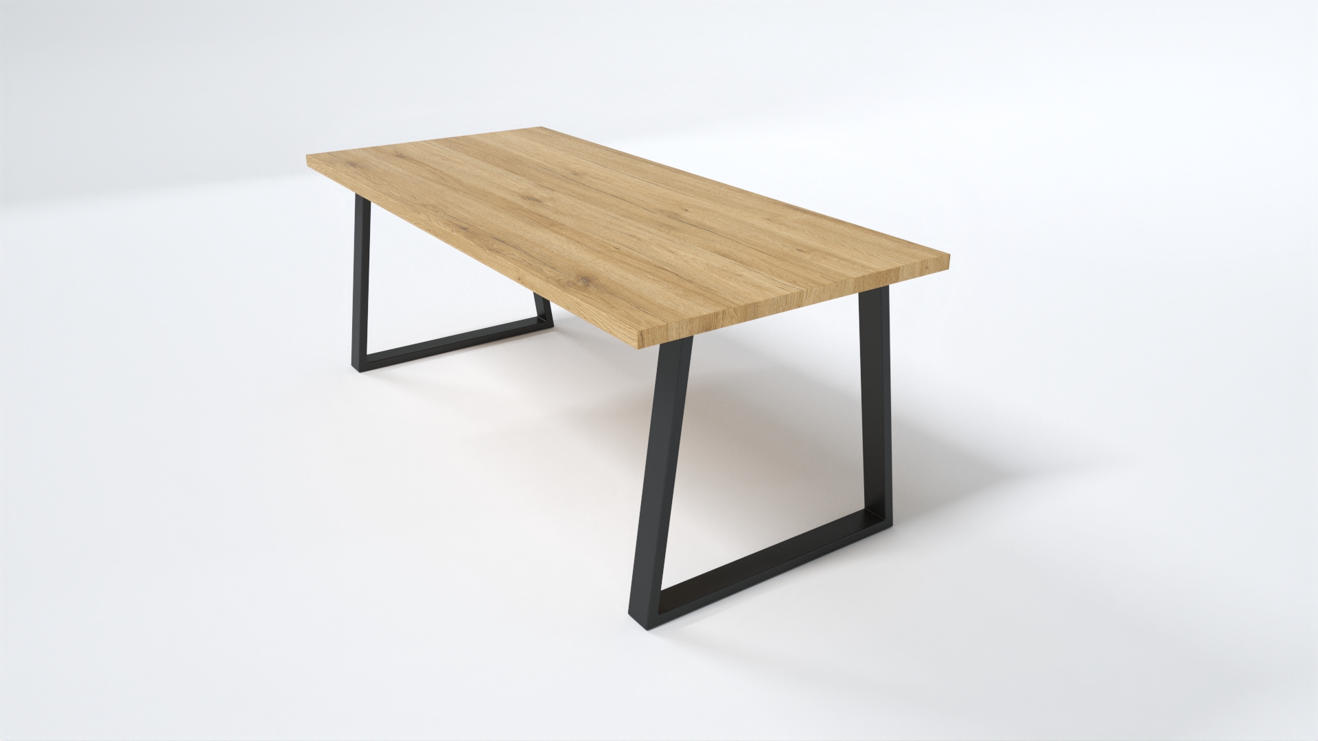 Masívny dubový stôl LOFT 1